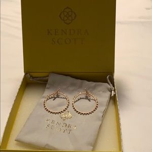 Kendra Scott Charlie Grace Rose Gold earrings